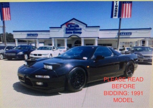 HONDA RHD NSX SUPERCAR IMPORTED w/ TEXAS TITLE ON HAND 1991 Acura NSX