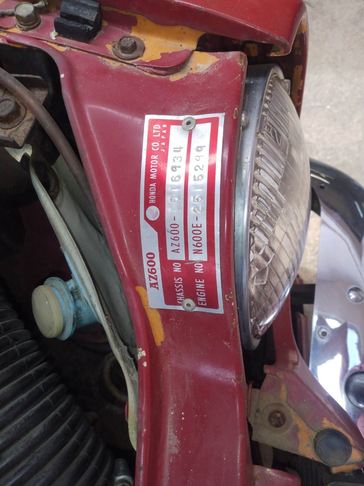 1972 Honda Z600 - photo 12