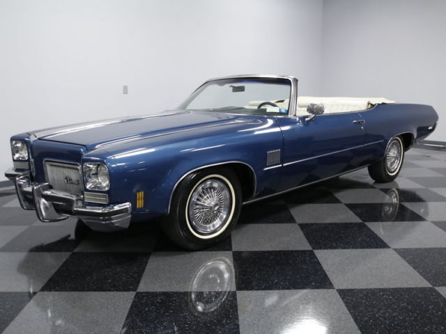 HONEST AFFORDABLE CONVERT, ROCKET 350, AUTO, COLD A/C, PWR WIN/TOP/BRAKES, NICE! 1972 Oldsmobile Delta 88