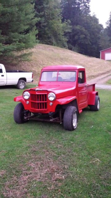 Hot Rod 1955 Willys Pickup Truck Project 1955 Willys