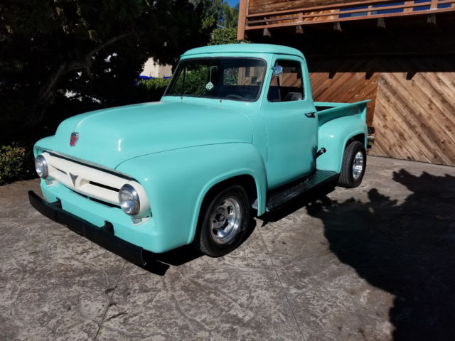 Hot Rod Harley Hauler Custom Patina Cruiser Fun for the family. V8 Auto P/S P/B 1954 Ford F-100 Custom Cab