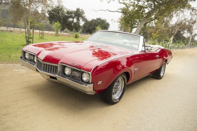 HOT ROD MUSCLE CAR '68 CUTLASS S CONVERTIBLE 1968 Oldsmobile Cutlass