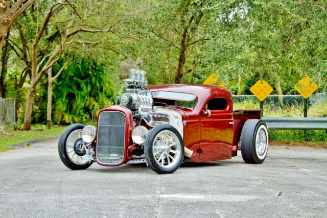 1940 Dodge Power Wagon HOT ROD RAT ROD SHOW CAR BLOWN HEMI - photo 2