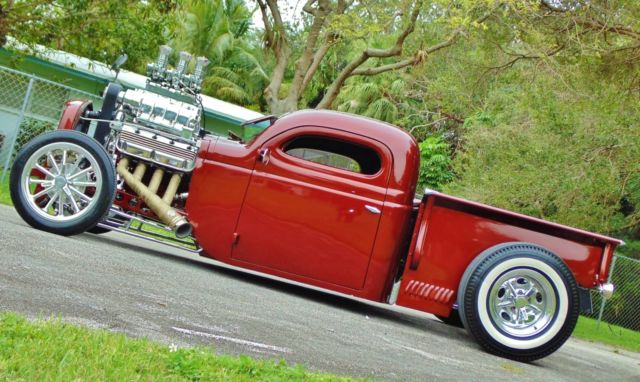 1940 Dodge Power Wagon HOT ROD RAT ROD SHOW CAR BLOWN HEMI - photo 6