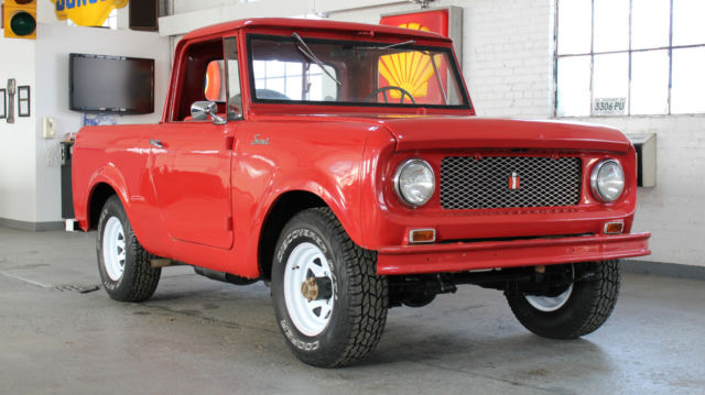 HOT ROD RAT ROD STREET ROD CUSTOM PROJECT 4 BY 4 ROCK CRAWLER DANA BRONCO 1962 International Harvester Scout 80 Pickup Half Cab