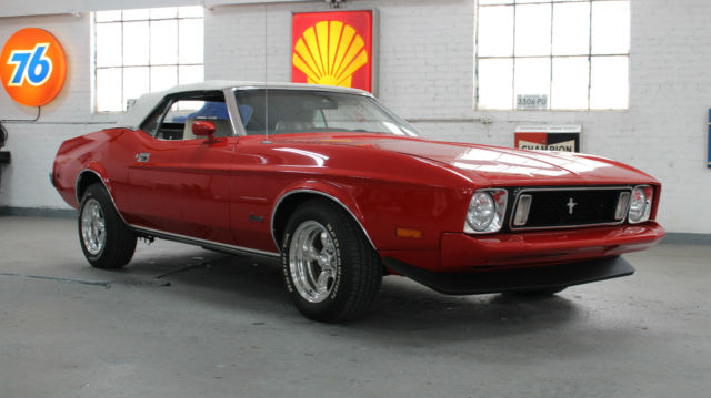 HOT ROD RAT ROD STREET ROD CUSTOM PROJECT CONVERTIBLE MACH RARE 1973 Ford Mustang Convertible