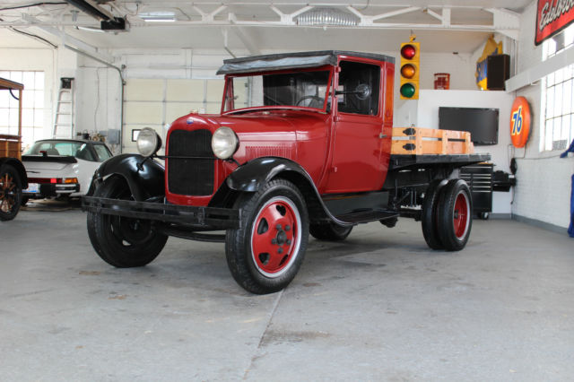 HOT ROD RAT ROD STREET ROD CUSTOM PROJECT FARM SHOP VINYARD STAKE TRUCK 1930 Ford AA Stake Truck