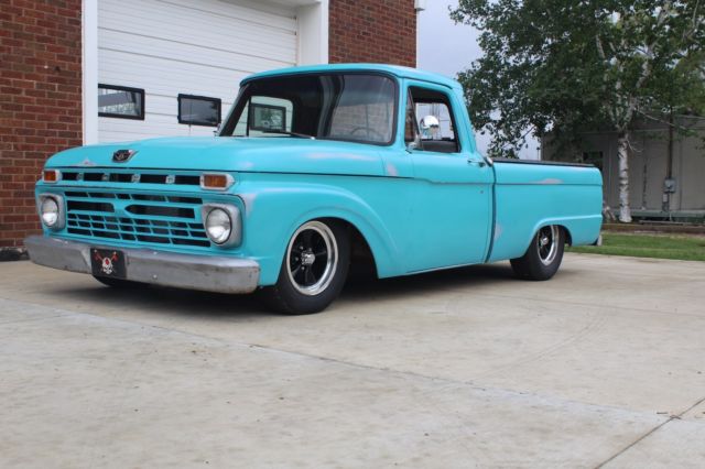 HOT ROD RAT ROD STREET ROD CUSTOM PROJECT LOWERED PATINA RESTO MOD SLAMMED 1966 Ford F-100