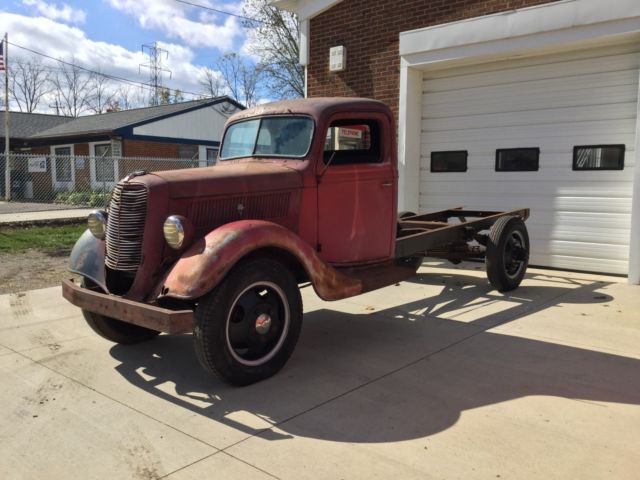 hot rod rat rod street rod custom project military fire farm shop truck 1937 Ford Other Truck