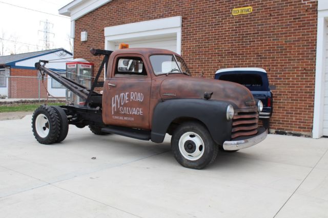 hot rod rat rod street rod custom project wrecker shot truck dually boom tow 1948 Chevrolet Wrecker