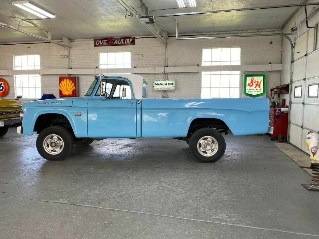 hot rod street custom project cummins swap rock crawler solid truck swept side 1967 Dodge Power Wagon