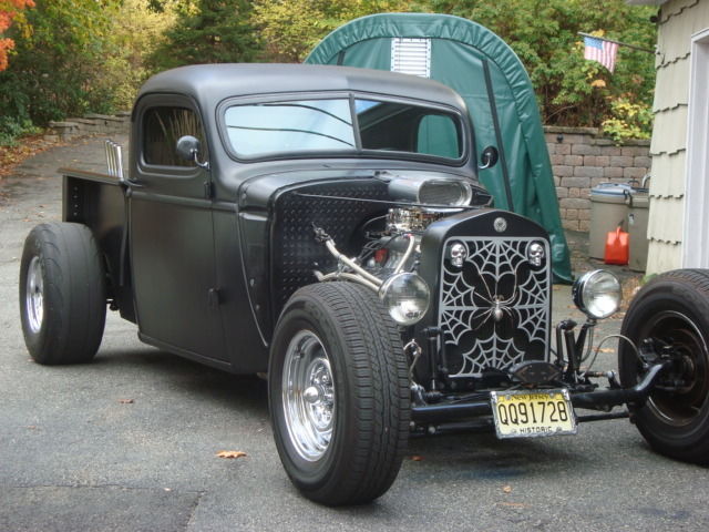 HOT ROD/RAT ROD 1942 Chevy 1942 Chevrolet Other Pickups BLACK ON BLACK