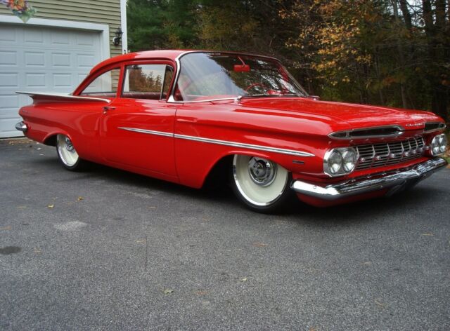 How Many Of These 1959 Chevrolet Biscayne Do U See Around Not Many Like This 1!! 1959 Chevrolet Biscayne Classic car/ Hot Rod/ Muscle car/ Street Rod