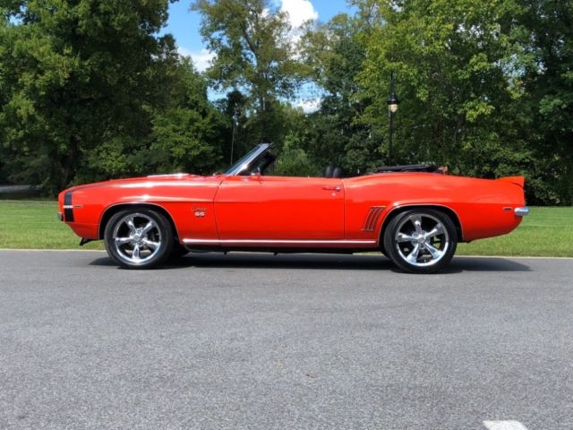 1969 Chevrolet Camaro -RS/SS-Trim X11-Factory Code 72-Hugger Orange Conv - photo 8