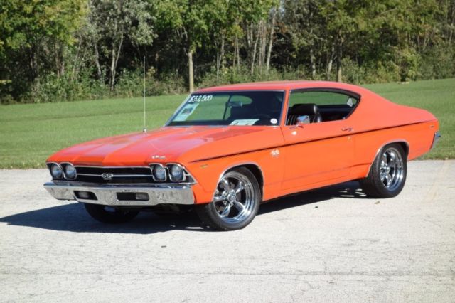 Hugger Orange Chevrolet Chevelle with 15,649 Miles available now! 1969 Chevrolet Chevelle -HUGGER ORANGE-BIG BLOCK SOLID AND FAST - SEE VIDE