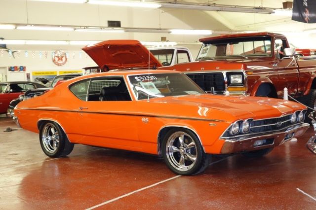 1969 Chevrolet Chevelle -HUGGER ORANGE-BIG BLOCK SOLID AND FAST - SEE VIDE - photo 11