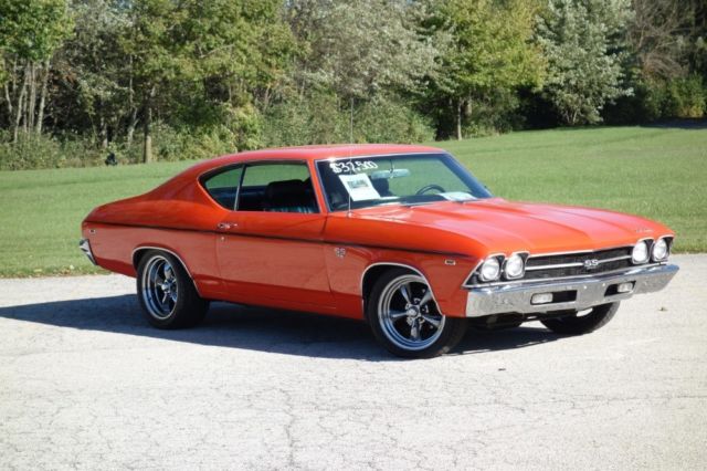 1969 Chevrolet Chevelle -HUGGER ORANGE-BIG BLOCK SOLID AND FAST - SEE VIDE - photo 2