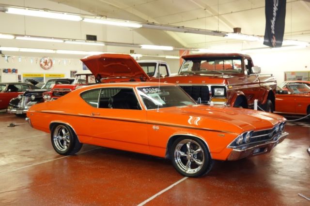 1969 Chevrolet Chevelle -HUGGER ORANGE-BIG BLOCK SOLID AND FAST - SEE VIDE - photo 9