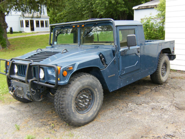 hummer h1 am general truck other diesel arizona 4x4 rare low nr pickup rust free 1994 Hummer H1 xc2