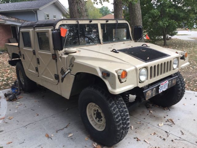 Hummer h1 humvee 6.5 turbo diesel street title 1987 Hummer H1