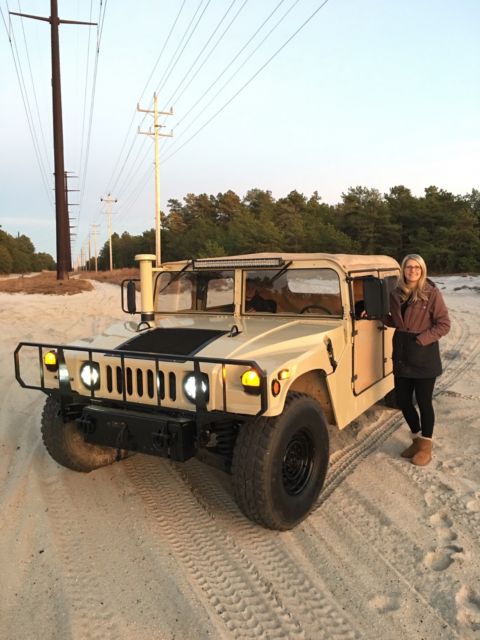 HUMVEE M1038 RESTORED WITH VIDEO CLEAN NJ TITLE M1038 HMMWV HUMMER H1 M998 WINCH 1987 Hummer H1