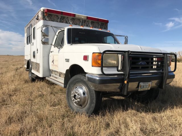 Hunting Limo - F350 Dully 4X4 7.3L Powerstroke Custom Conversion 1990 Ford F-350 XL