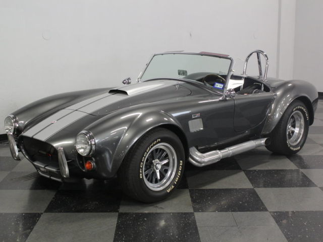 HURRICANE MOTORSPORTS REPLICA, 427 V8, TREMEC 5 SPD, FORD 9", WILWOOD DISC BRKS 1965 Shelby Cobra