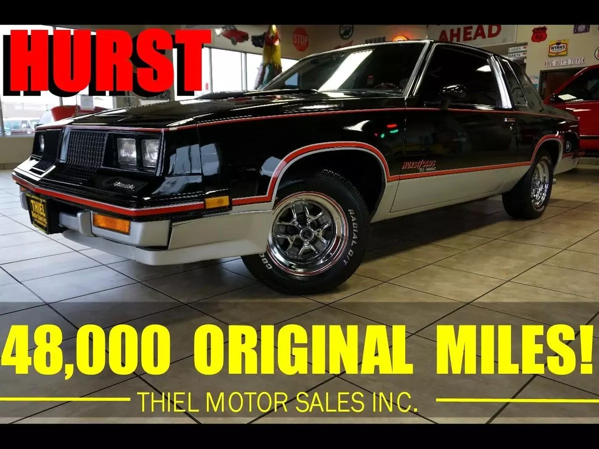 Hurst Olds Cutlass 15th Anniversary Edition 44K Miles Lightning Rod Shifters 83 1983 Oldsmobile Cutlass Hurst 15th Anniversary Edition