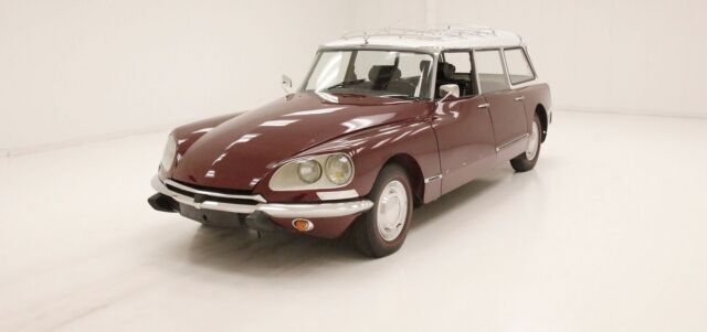 HydroPneumatic Suspension/Rarely Seen/132.7ci 4 Cyl/Front Wheel Drive/Jump Seats 1969 Citroen D21 Luxe Station Wagon
