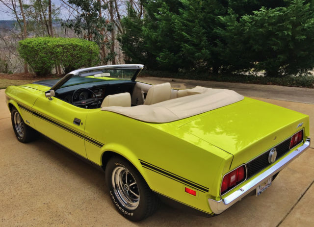 1972 Ford Mustang CONVERTIBLE RARE BRIGHT LIME, LIKE 71,73,1971,1973 - photo 10