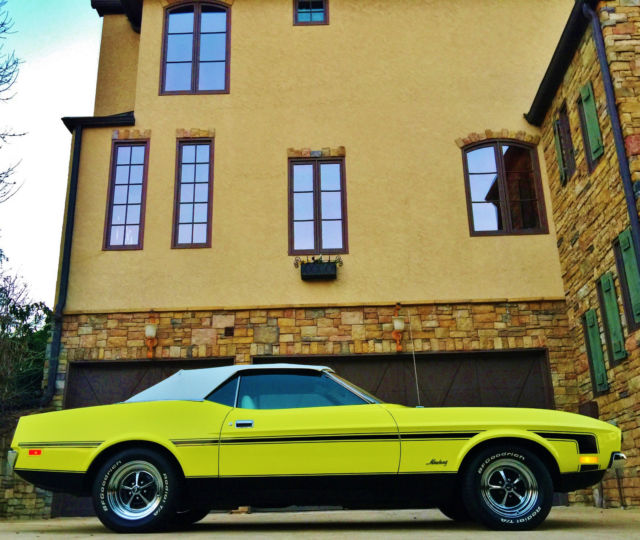 1972 Ford Mustang CONVERTIBLE RARE BRIGHT LIME, LIKE 71,73,1971,1973 - photo 4