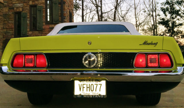 1972 Ford Mustang CONVERTIBLE RARE BRIGHT LIME, LIKE 71,73,1971,1973 - photo 6