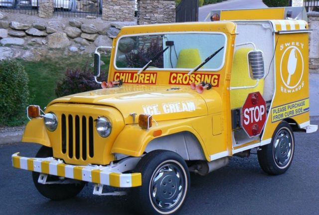 Ice Cream Truck...DJ5 Jeep...1981 1981 Jeep Other convertable