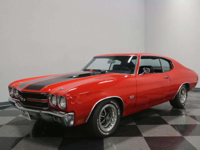 ICONIC LOOK, THUMPING 454 BIG BLOCK, BUCKETS/CONSOLE, DIGITAL GAUGES, STRAIGHT! 1970 Chevrolet Chevelle