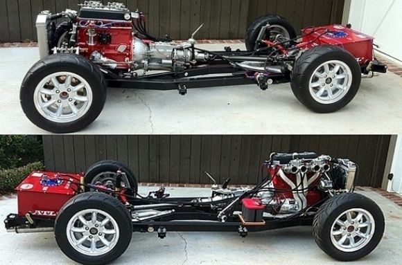Ideal for the track or street, or as a chassis for display. 1964 Triumph TR4