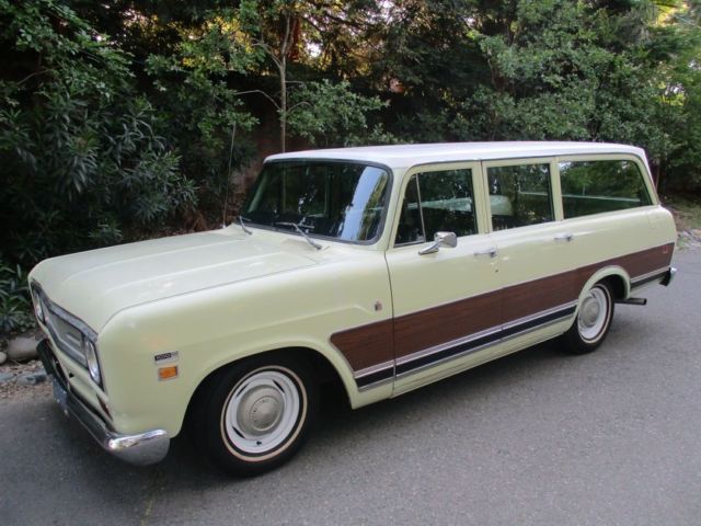 IH 1010 2WD Suburban C10 K10 Chevrolet Blazer Pickup Carryall Truck 1971 International Harvester CA Travelall 91K Orig Miles AT AC PS PB NO RESERVE