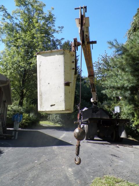 1982 International Harvester s 1900 crane , dump, bucket truck - photo 13