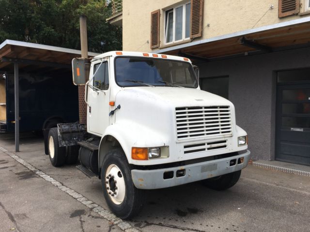 IHC INTERNATIONAL TRACTOR NAV 7100 DTA 466 ALLISON MT 643 DIESEL- GERMANY EXPORT 1989 International Harvester NAVISTAR 7100 - DTA 466 7100