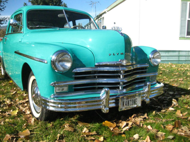 IMMACULATE 1949 PLYMOUTH SPECIAL DE LUXE 2 DR 55K ORIGINAL DRIVE TRAIN.MUST SEE! 1949 Plymouth SPECIAL DE LUXE DELUXE