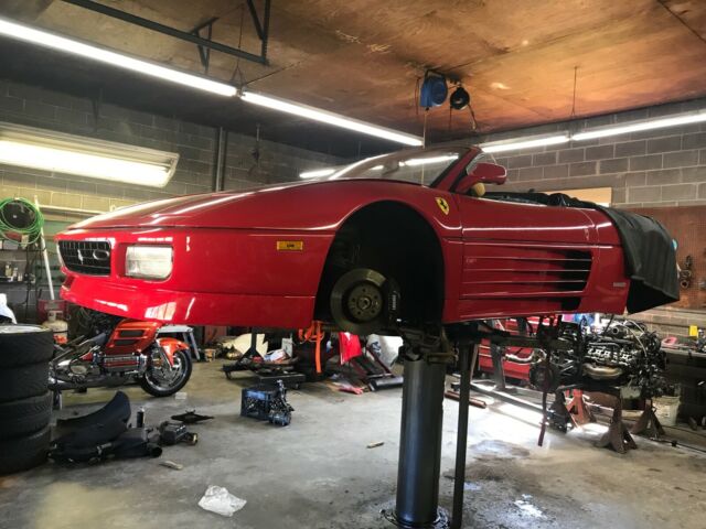 IMMACULATE 1994 348 SPIDER, ROSSO CORSA WITH TAN LEATHER, MAJOR SERVICE 04/2019 1994 Ferrari 348