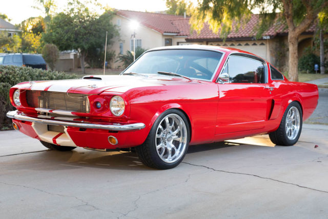 Immaculate Classic 1966 Ford Mustang Fastback Resto Mod GT 350 1966 Ford Mustang GT 350 Copy Restomod