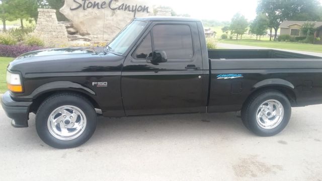 Immaculate Interior Black Pampered 1993 Ford F-150 SVT Lightning Truck 1993 Ford F-150 lightning