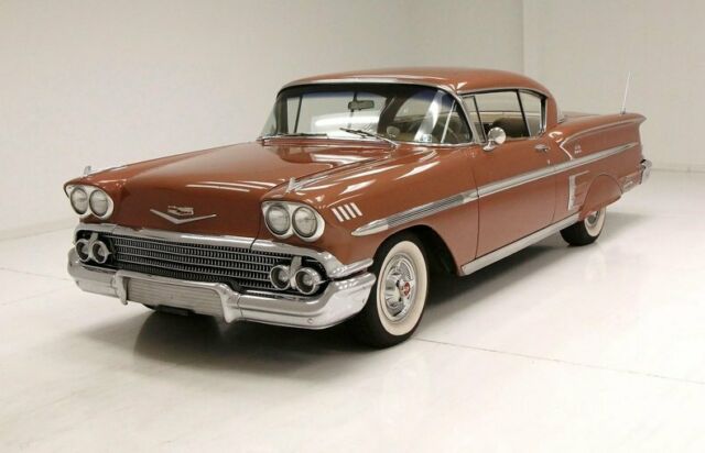 Immaculate Paint & Chrome/348ci V8 Tri Power/Dakota Digital Dash 1958 Chevrolet Impala Sport Coupe