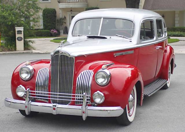 IMMACULATE RUST FREE RESTORED - AC - 1941 Packard 110 Touring Sedan - 66K MI 1941 Packard Single Six 110 TOURING SEDAN - RESTORED - A/C - 66K MI