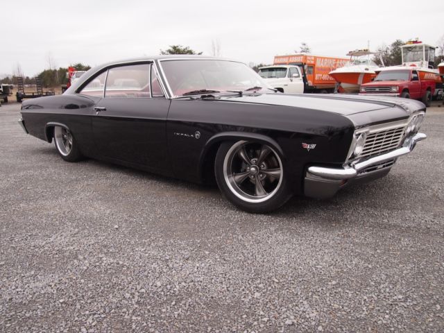 Impala 2 door LS Swapped 5.3 on air ride!! Frame off build. 1966 Chevrolet Impala