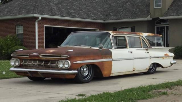 Impala Bel Air wagon Patina 1959 Chevrolet Bel Air/150/210