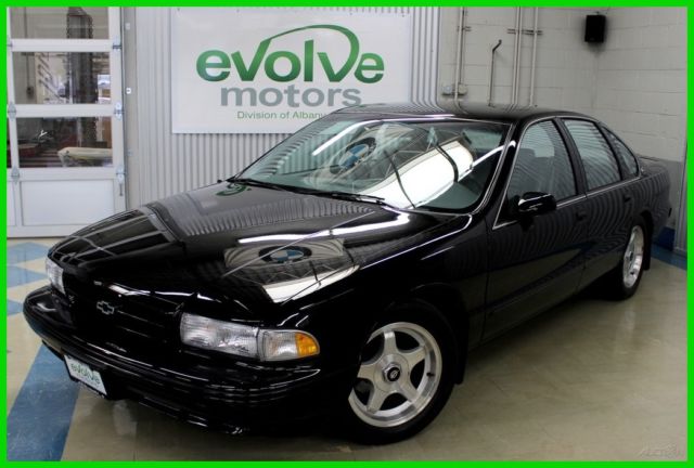 Impala SS Chevy LT1 Super Sport Black First Generation 34k Mile SERVICE RECORDS 1994 Chevrolet Caprice SS