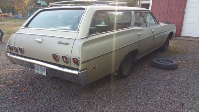 Impala Wagon numbers matching 396 1 owner protecto-plate 144k miles 1968 Chevrolet Impala