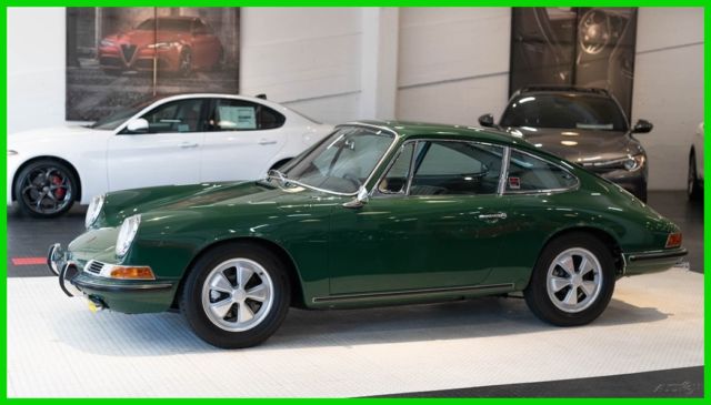 Impeccably restored 1967 911S. Irish Green. Completely accurate & original. 1967 Porsche 911