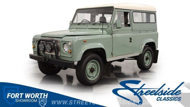 Imported From England! 2.5L Diesel 4 Cyl, 5 Spd Man, A/C, PS/B, Frt Disc, Cool! 1986 Land Rover Defender 90 2Dr Wagon